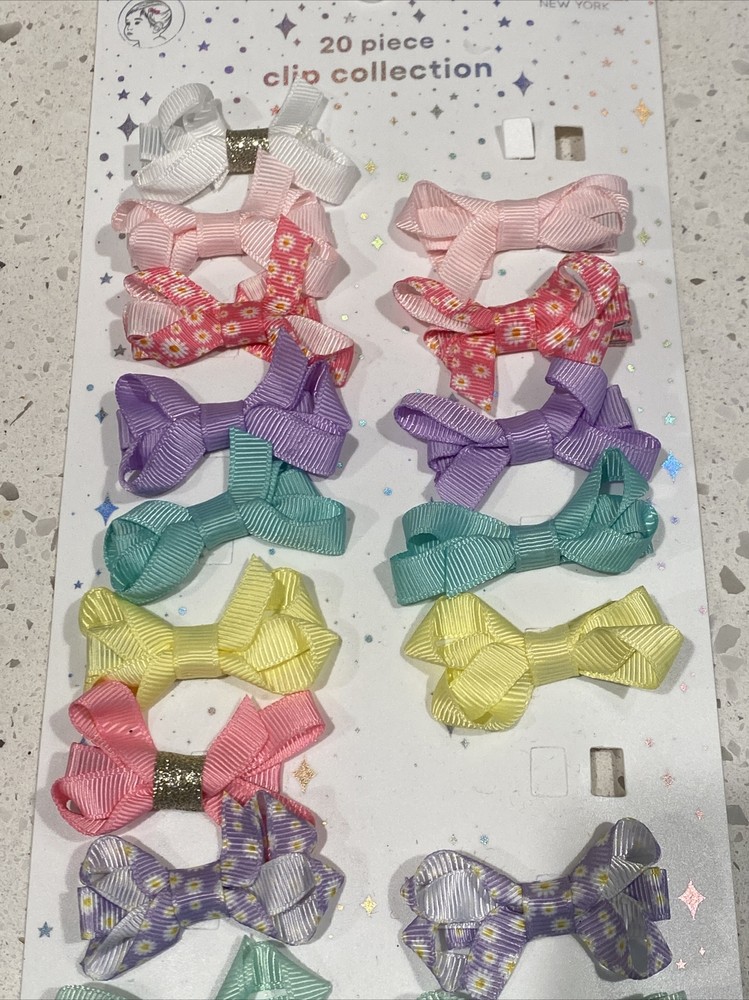 baby barrettes 18 Total