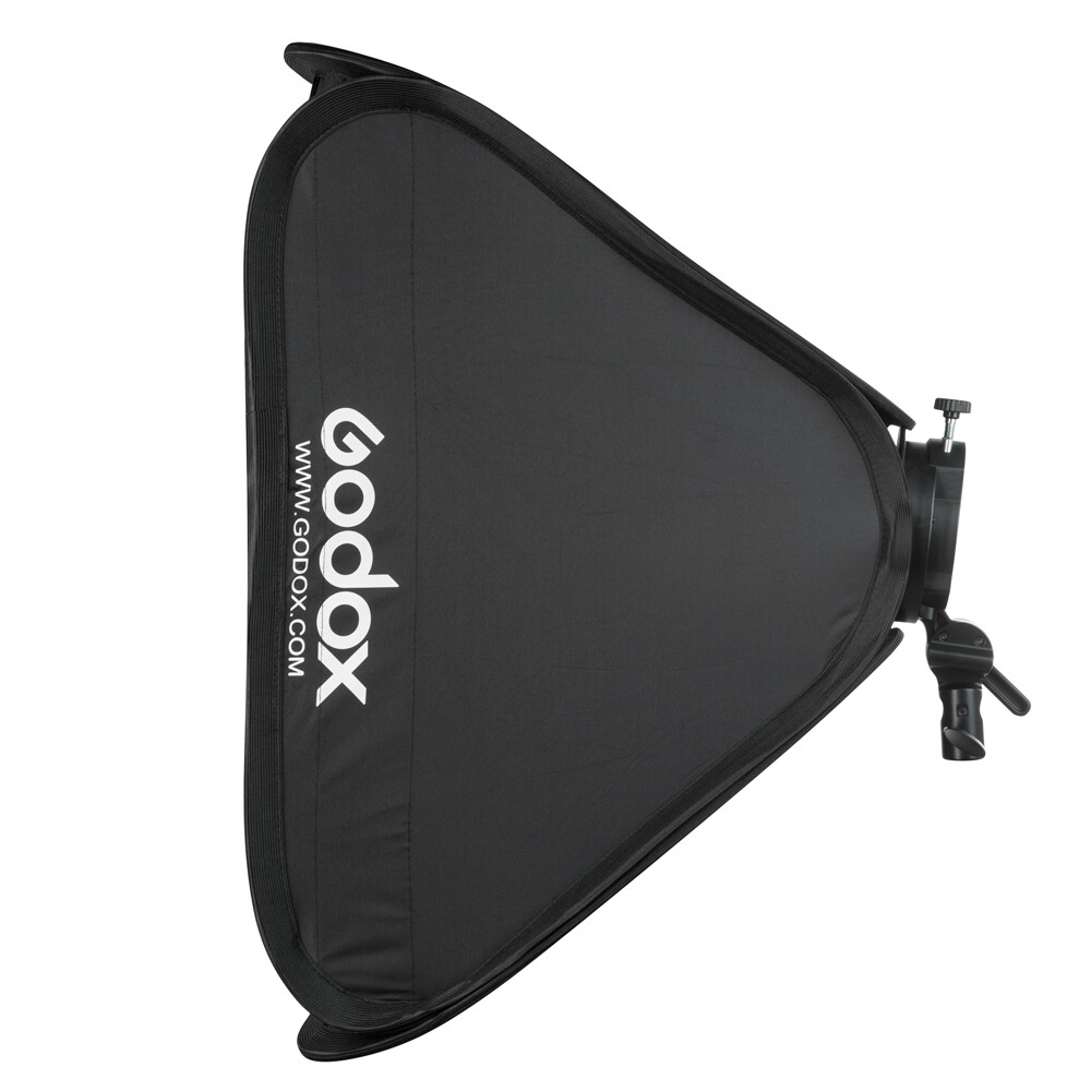 GODOX Softbox 32"x32" Soft Light Modifier Box with Grid+S2 Type Flash Bracket