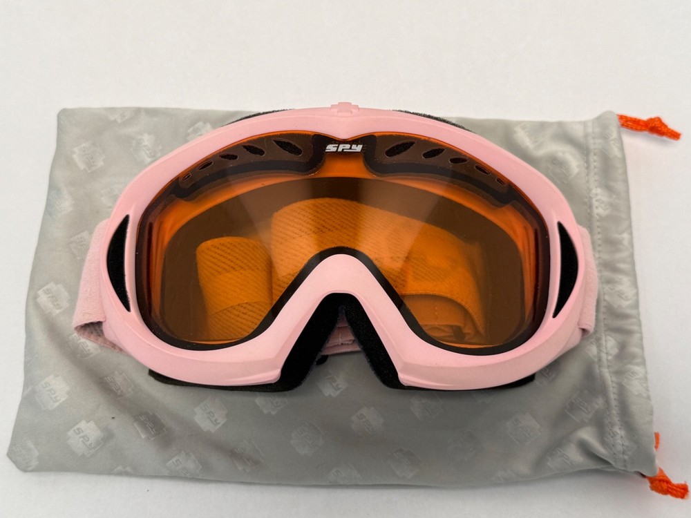 SPY Ski Snowboard Goggles Pink Frame