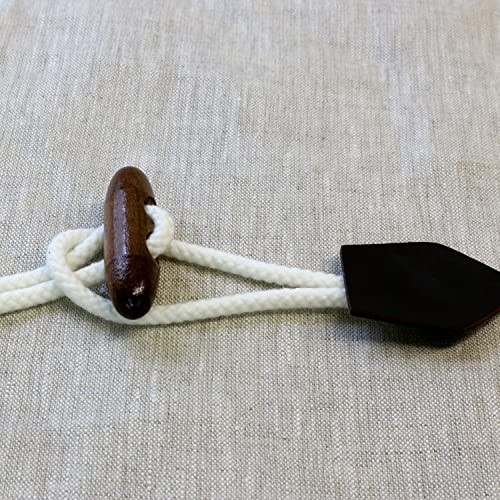 Nippon Chuko Duffle Button Brown 50mm LWD6