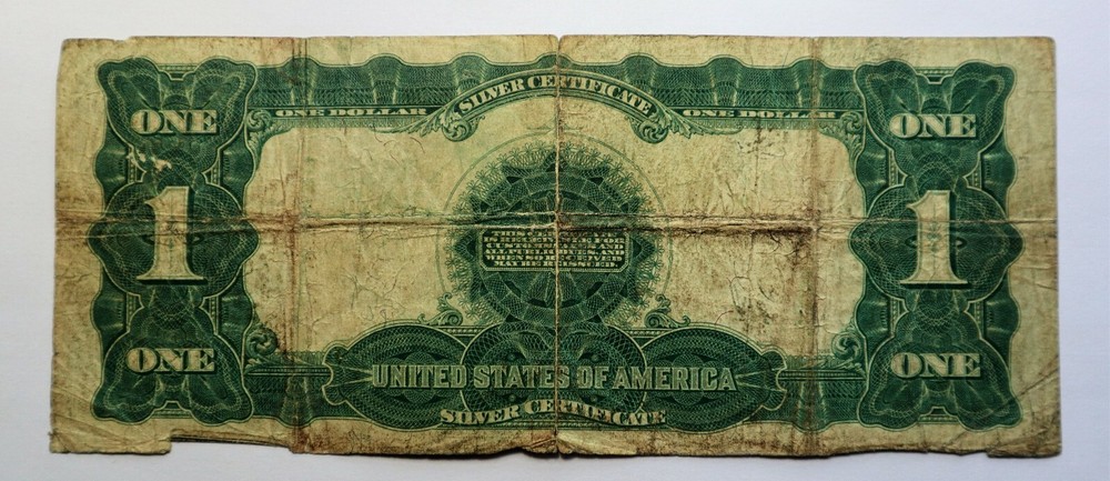 KEY 1899 1$ BLACK EAGLE SILVER CERTIFICATE