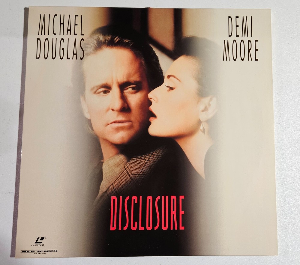 Disclosure (Laserdisc, 1995) Widescreen Dolby Surround Stereo Excellent Cond