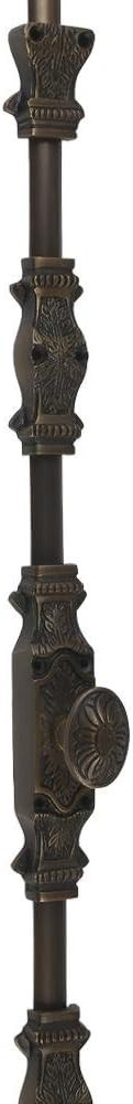 A29 Hardware 6ft Solid Brass Cremone Bolt Antique Brass Corinthian