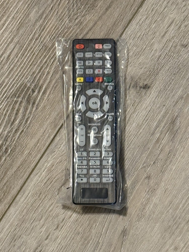 Panasonic Magnavox DVD/VCR/TV universal remote control.