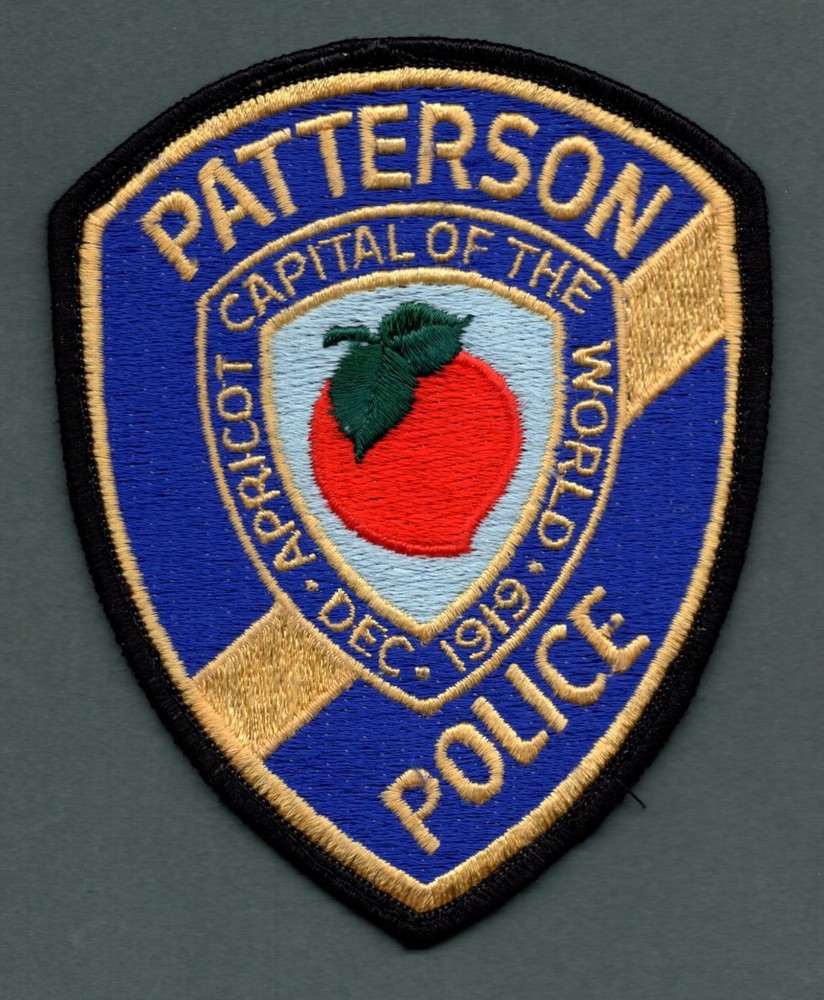 Patterson California Police Patch