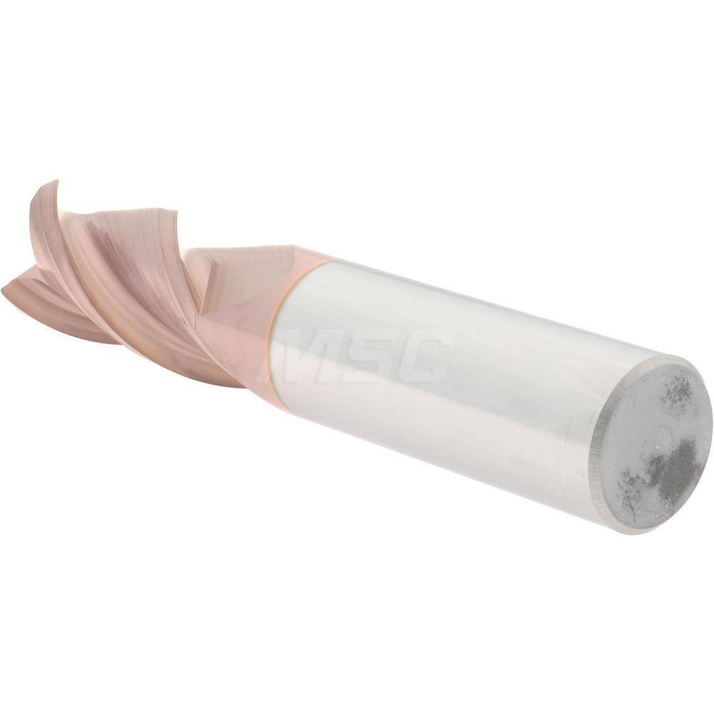 Accupro 3/4" Diam 3 Flute Single End Solid Carbide 0.03" Corner Radius End Mi...