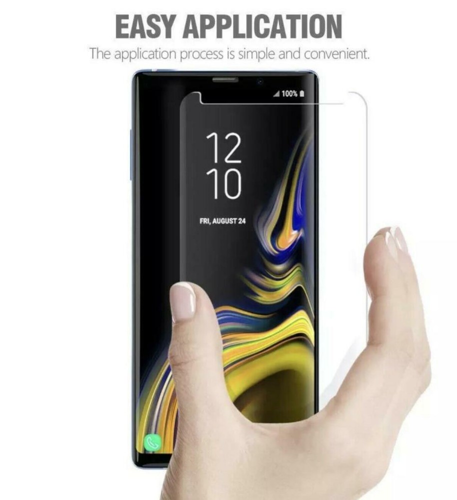 2X Samsung Galaxy Note 8 & Note 9 Case Friendly Tempered Glass Screen Protector