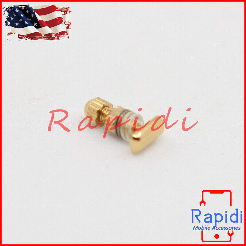 New Curved Rectangle Screw&Bolt Replace For C ar tier Eyeglasses Frame Gold