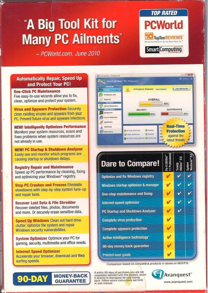 Fix-It 11 Professional Utilities PC Software