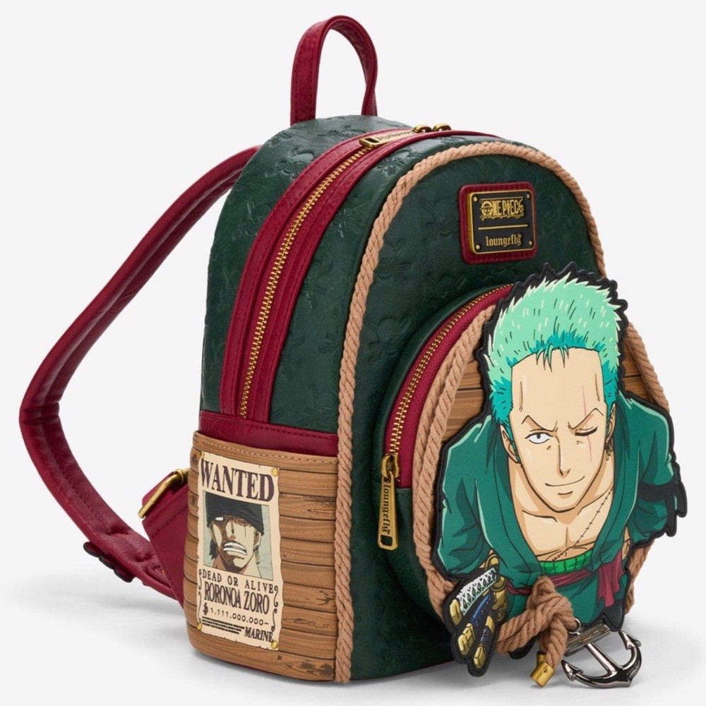 One Piece- Loungefly Roronoa Zoro Mini Backpack