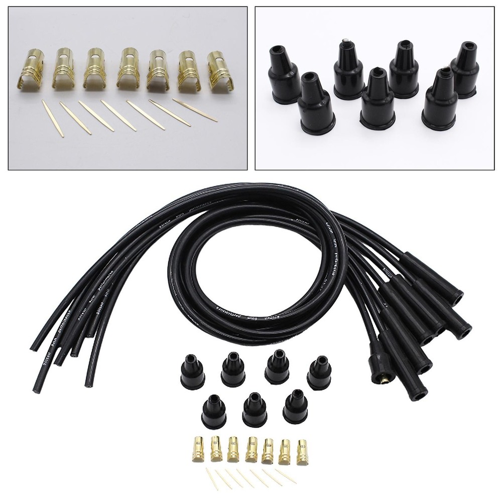 8mm Silicone HT Wires High Performance Spark Plug Wires Cables