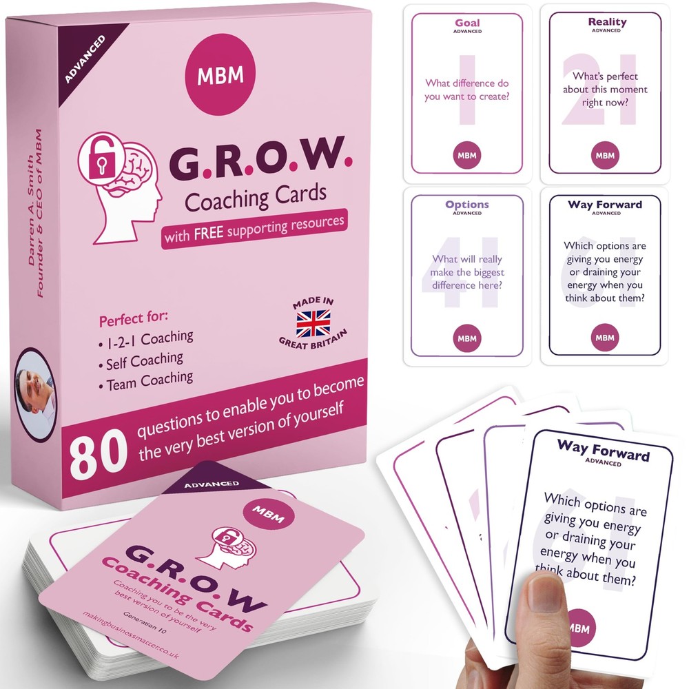 80 Advanced GROW Cards – Leadership Development Resources & Strategic Thinkin...