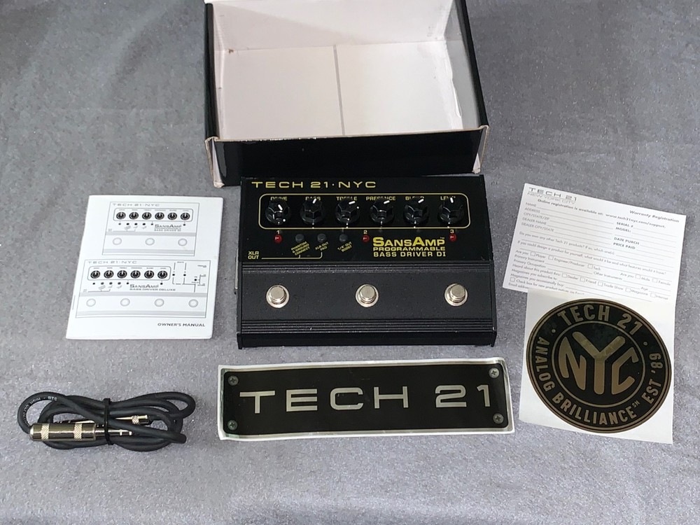 SansAmp 3 Channel Programmable Bass Driver D1