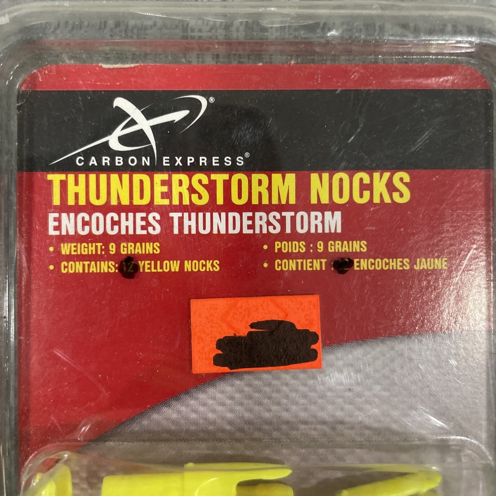 Carbon Express Thunderstorm Nocks 9 Grains 9 Pack