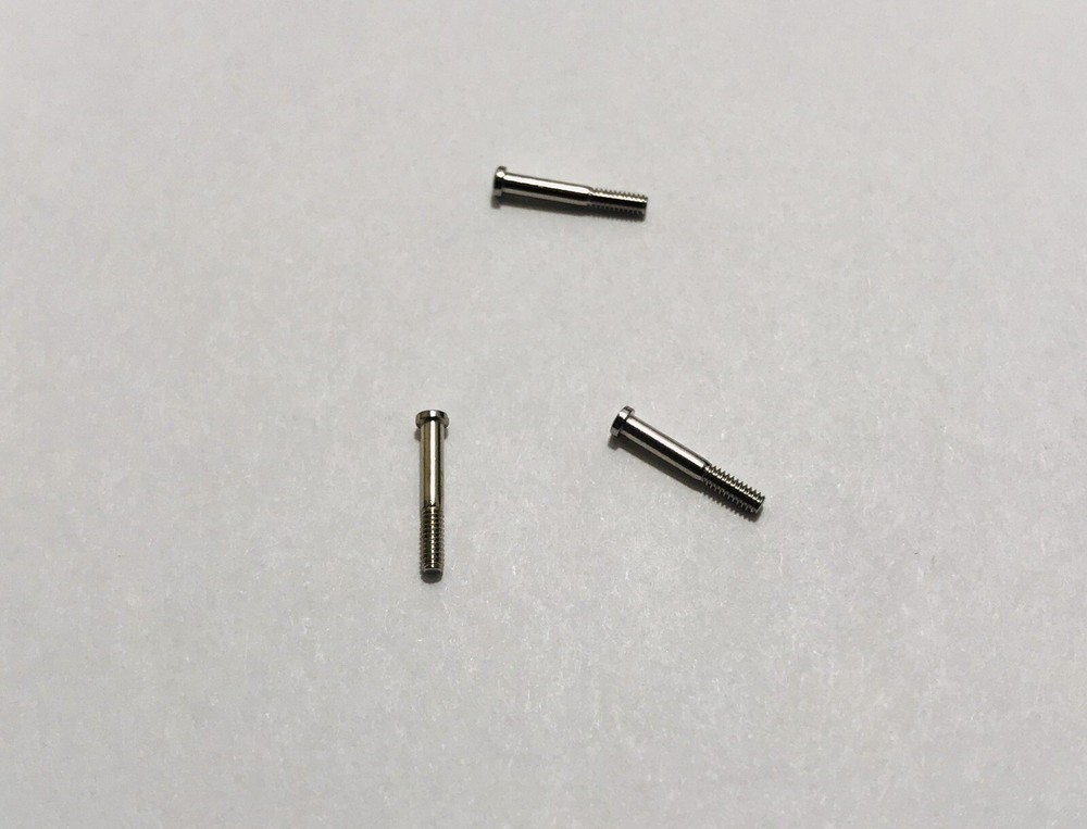 Oakley OX3128 Crosslink Switch OX3150 Silver Temple Hinge Screw Replacement