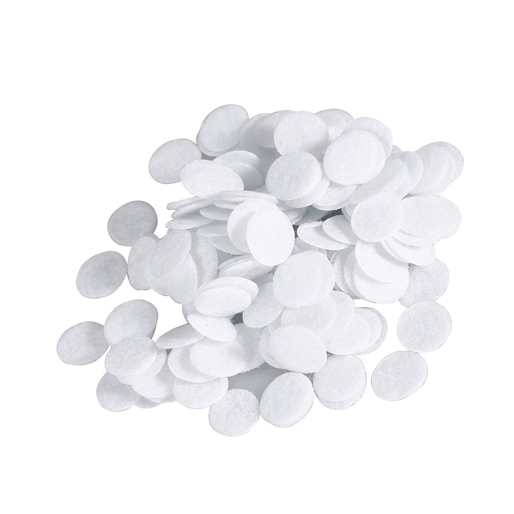 100pcs Cotton Filter Round Filtering Pads For Blackhead Removal Machine 40mm WT