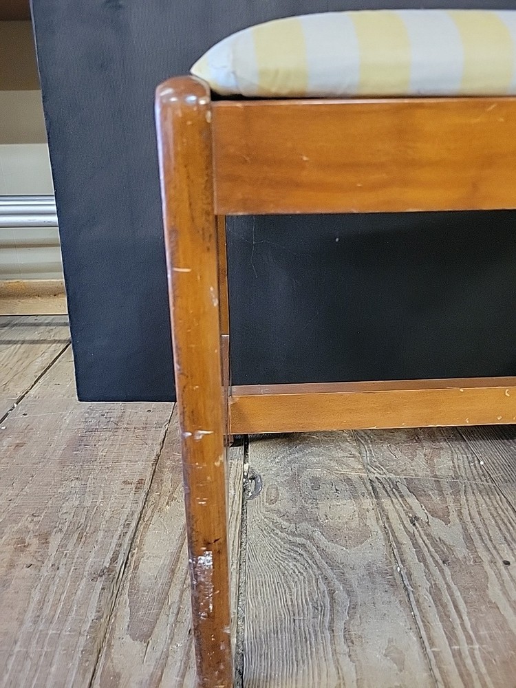 Vintage Vanity Bench Stool