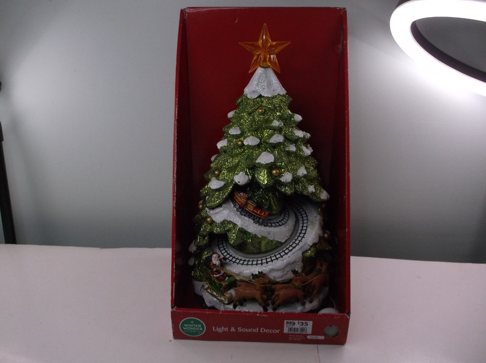 Winter Wounder Lane Light & Sound Decor In Box