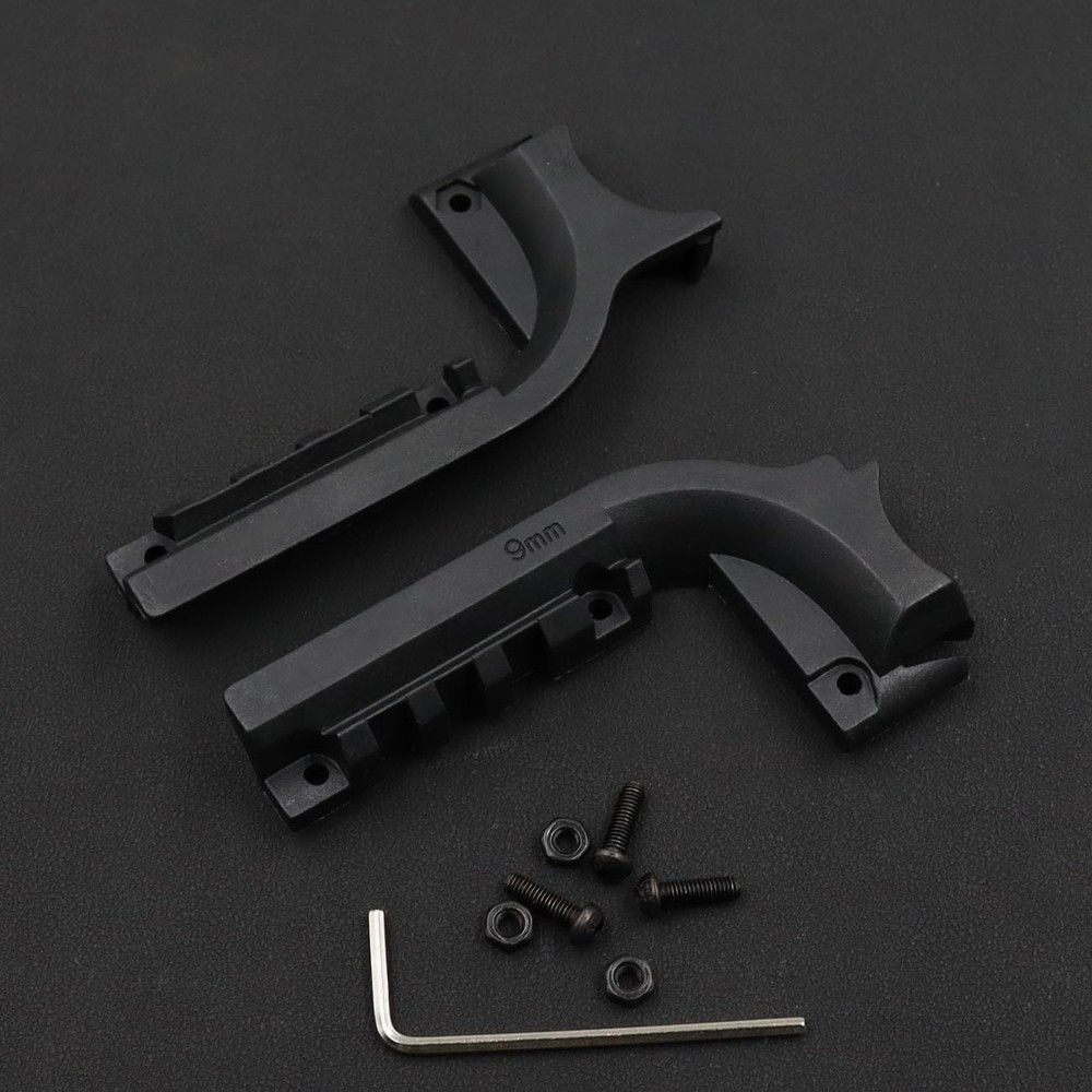 M9 Picatinny Rail Adapter Mount, 21mm Under Laser Flashlight Mount black