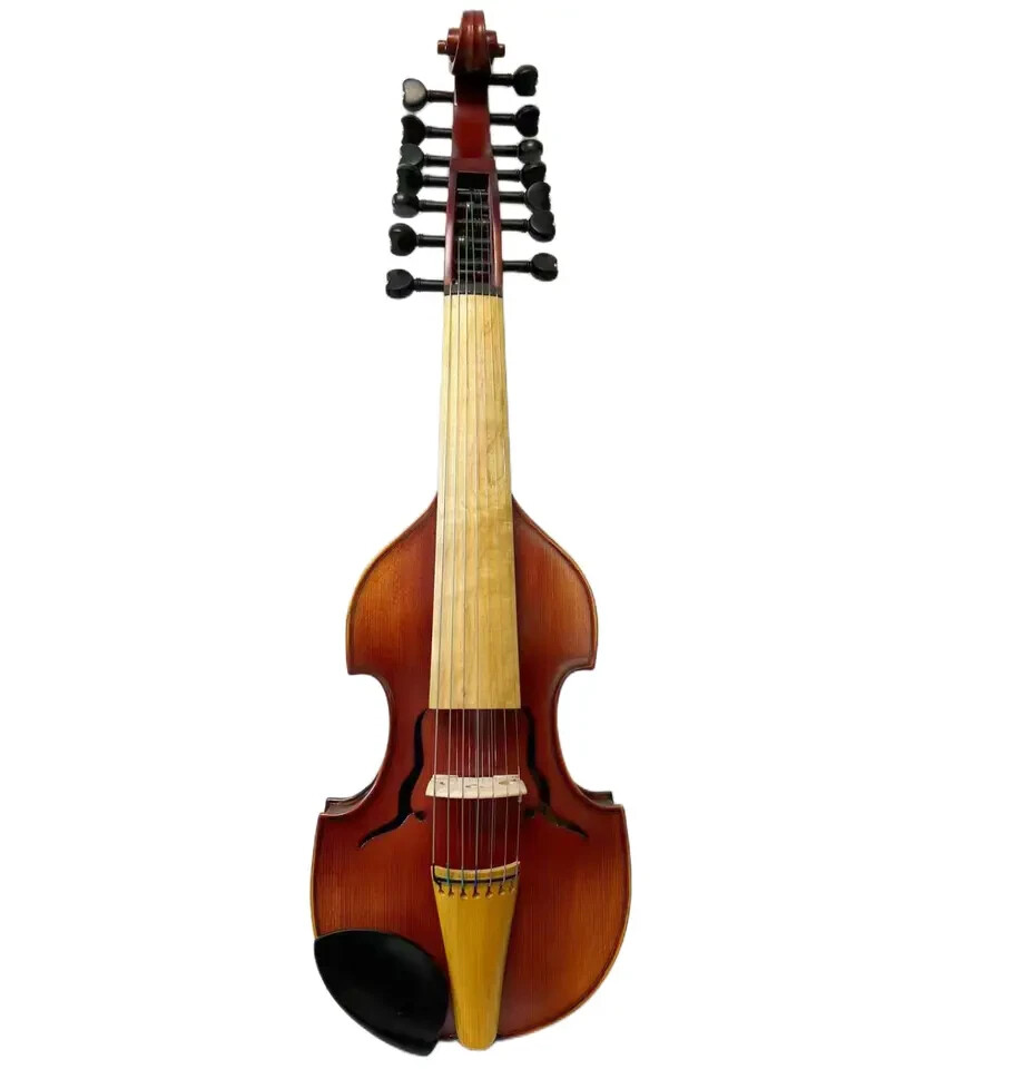 Maple SONG Master Viola d'Amore,7×7 strings 14",Rich Sound #15509