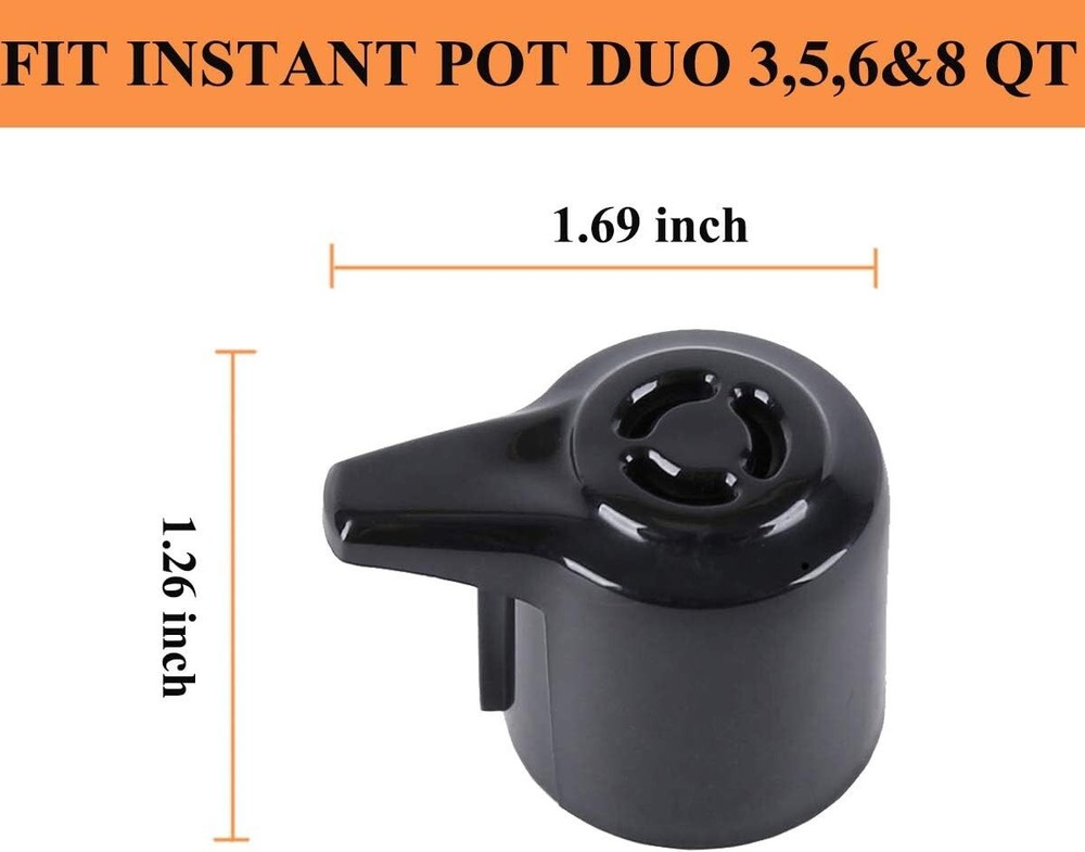 Durable Steam Release Accessory for Instant Pot - Fits 3, 5, 6 & 8 Quart Models