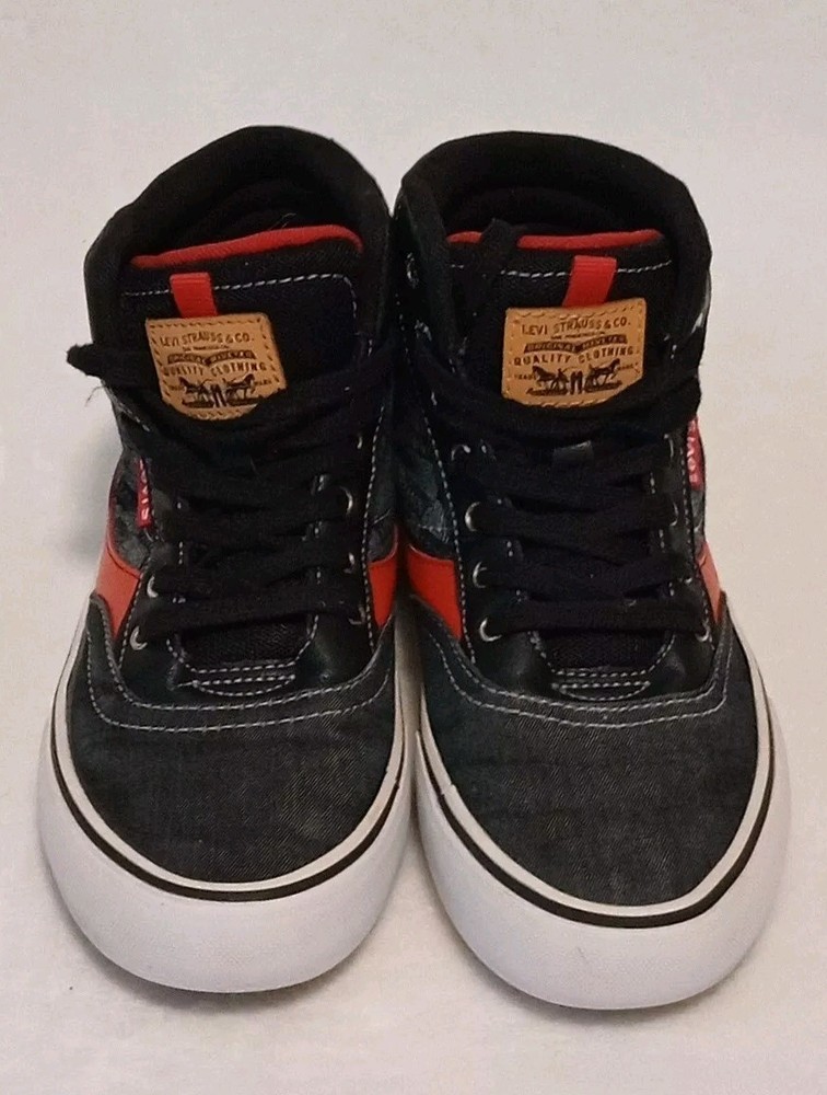 Levis Strauss Comfort High Top Boys Sneakers Size 4
