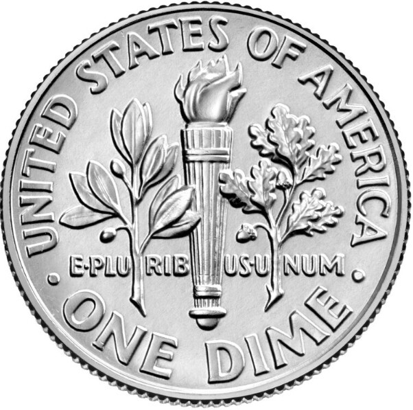 2025 P & D Roosevelt Dime - 10 Cent - UNC - Set 2 coins