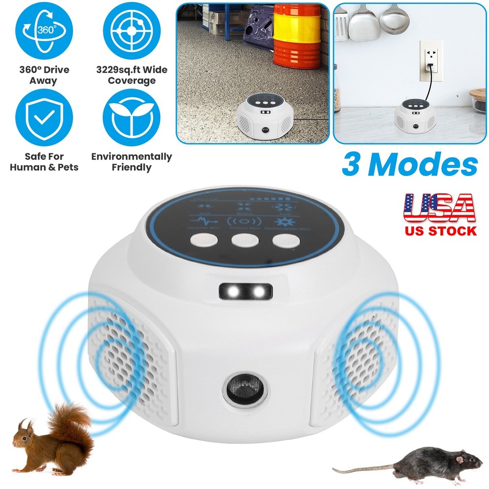 Ultrasonic Squirrel Repeller , for House