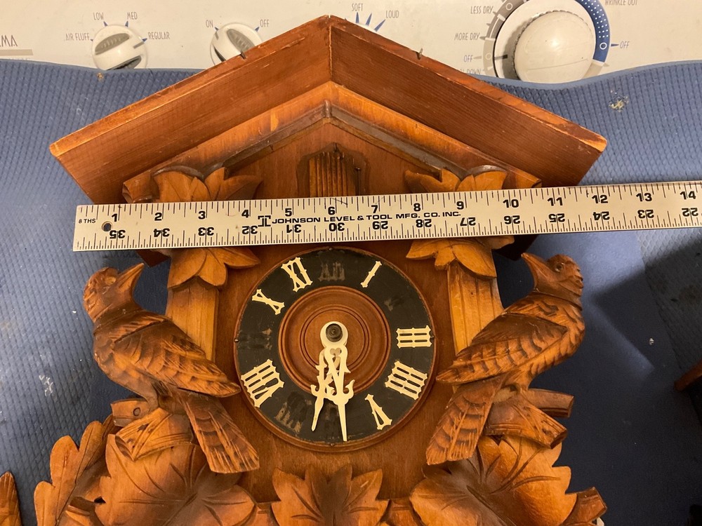 Vintage Germany Cuckoo Clock - Works -