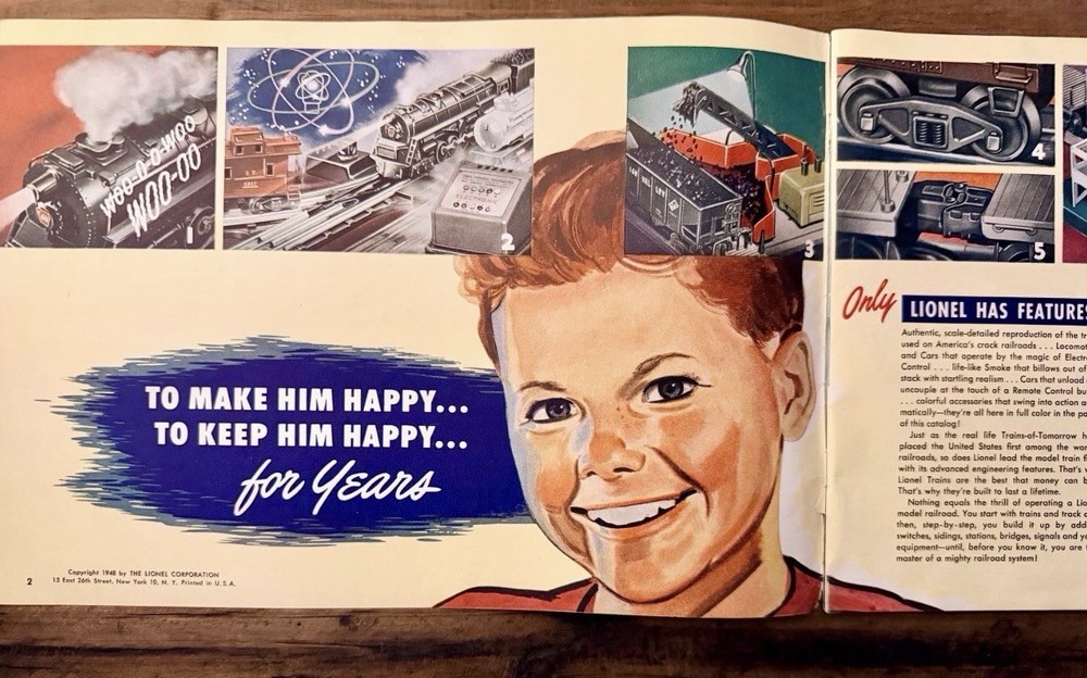 1948 Lionel Train Consumer Catalog