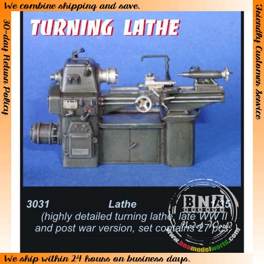 CMK #3031 1/35 WWII/Post War Lathe