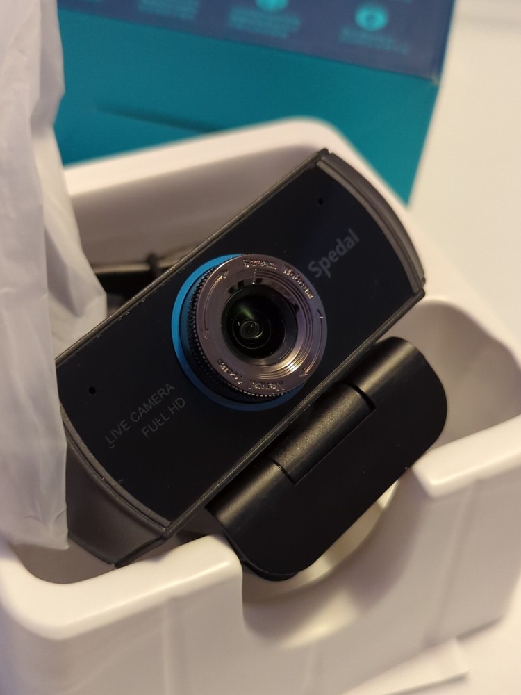 Spedal 920 Webcam Wide Angle 120° With Microphone Streaming 1080 H. 264