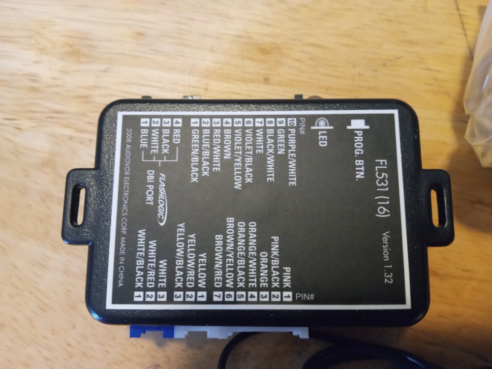 Flashlogic FL531 interface Module pre 2004 Chrysler remote start interface