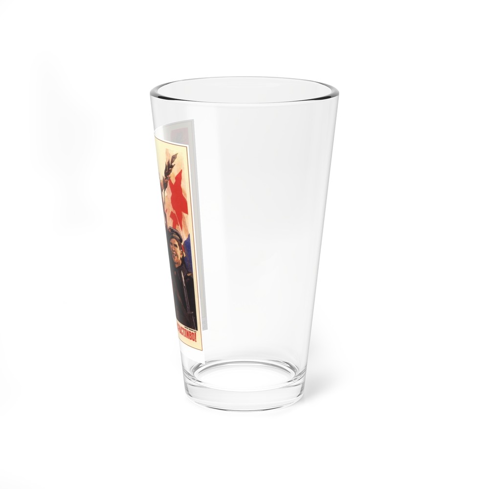Soviet Era Poster 553 - Pint Glass 16oz