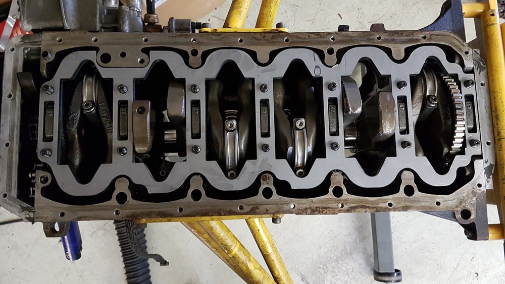 BMW S54 engine reinforcement girdle S54B32