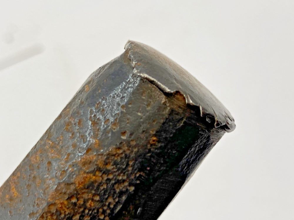 Square Nose Cold Chisel ~ Flat Nose ~ 6" Long