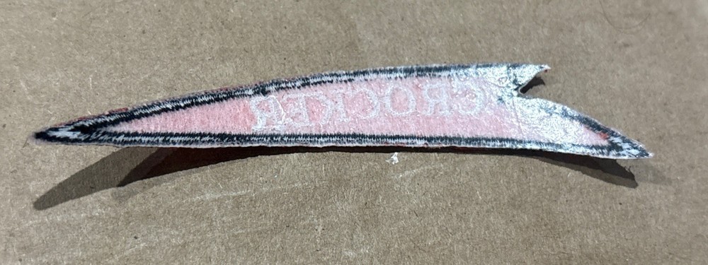 crocker motorcycle patch