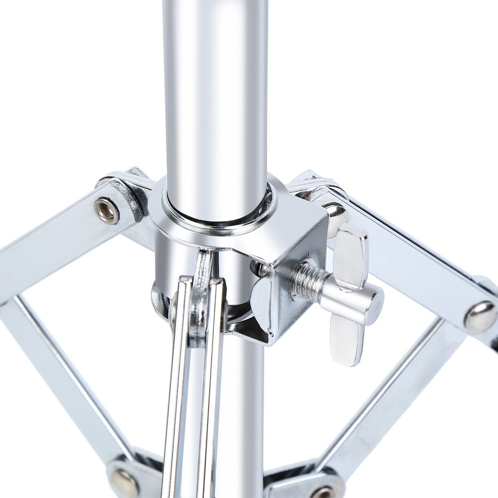 Snare Drum Stand Multiple Triangle Bracket Hardware Holder Adjustable Silver