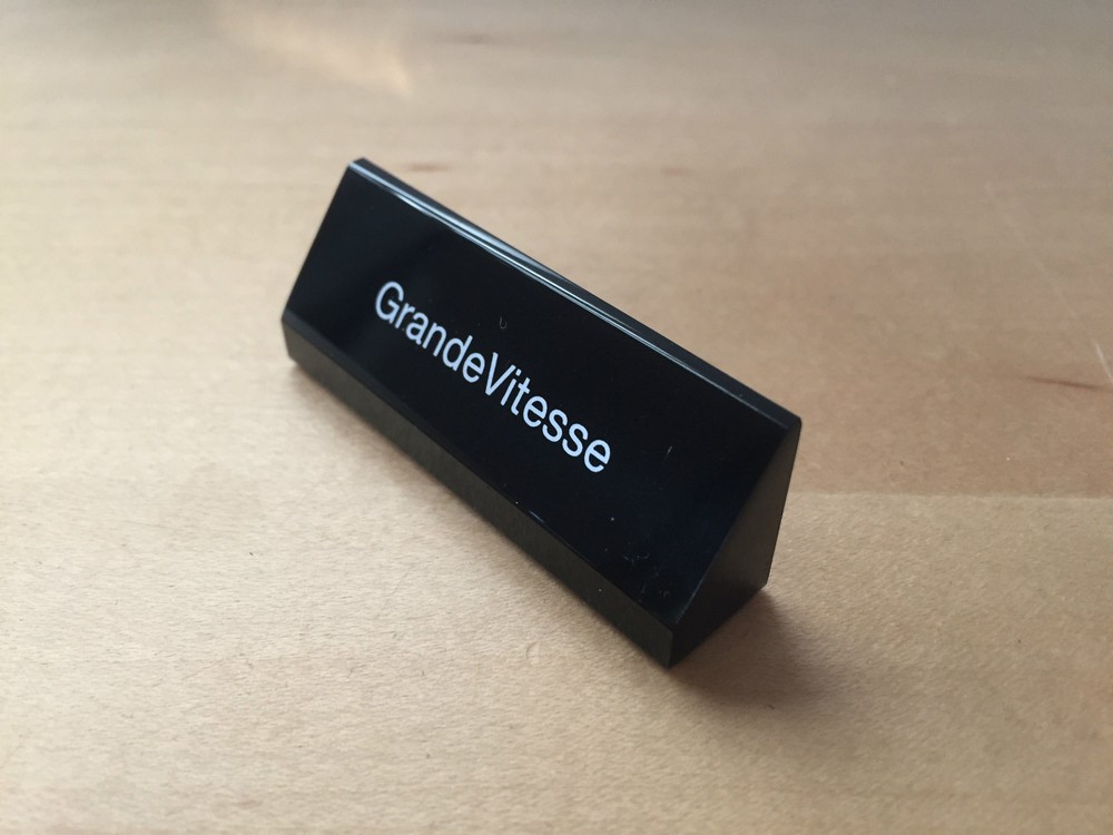 Longines Display Plate Grande Vitesse - Black