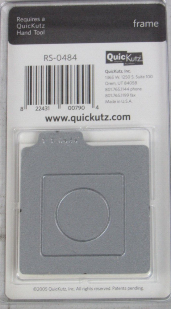 QuicKutz Frame 2x2, 1 Cutting Die Set RS-0484