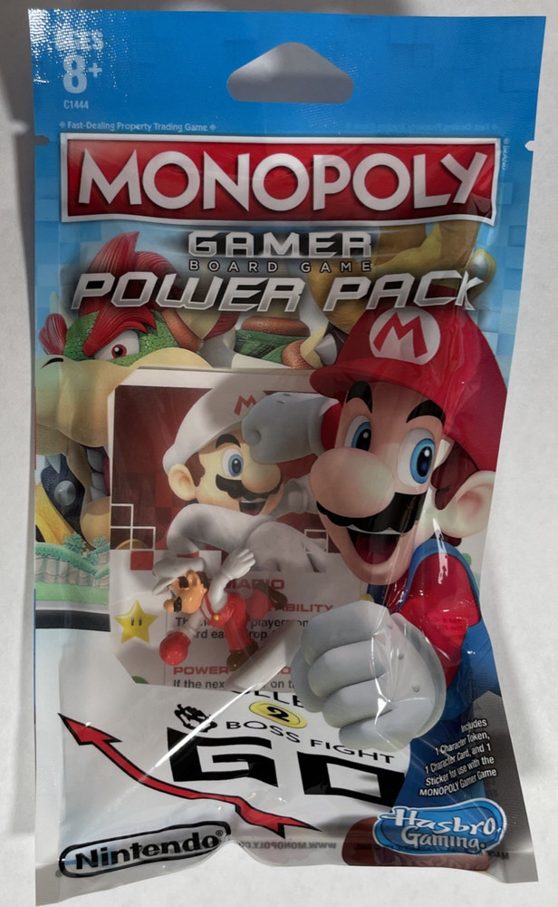 Monopoly Gamer Power Pack Mario Edition: Fire Mario Board Game Piece