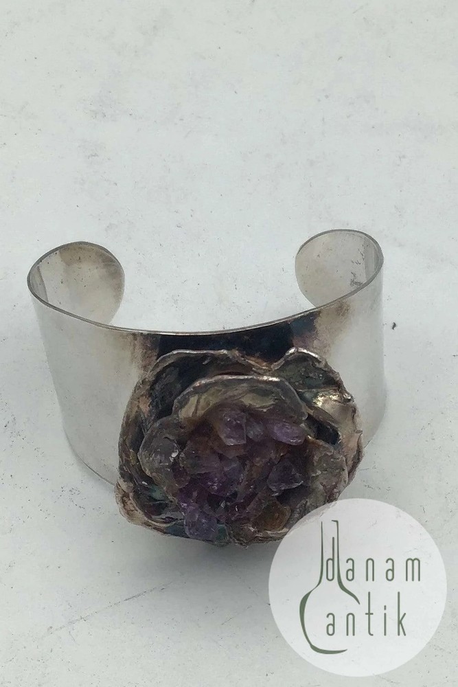 Jacob Hull Buch + Deichmann Silver plated bangle
