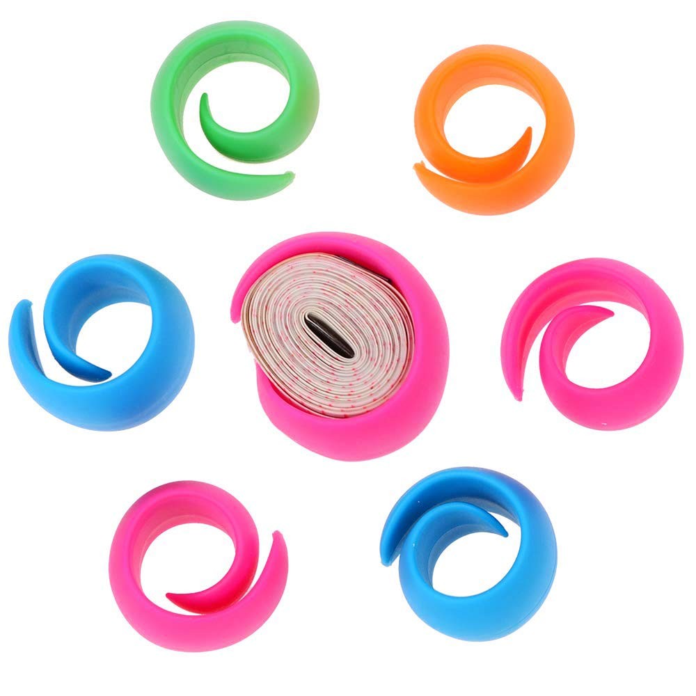 48 PCS Thread Spool Huggers Prevent Thread Unwinding Control Tails Silicone