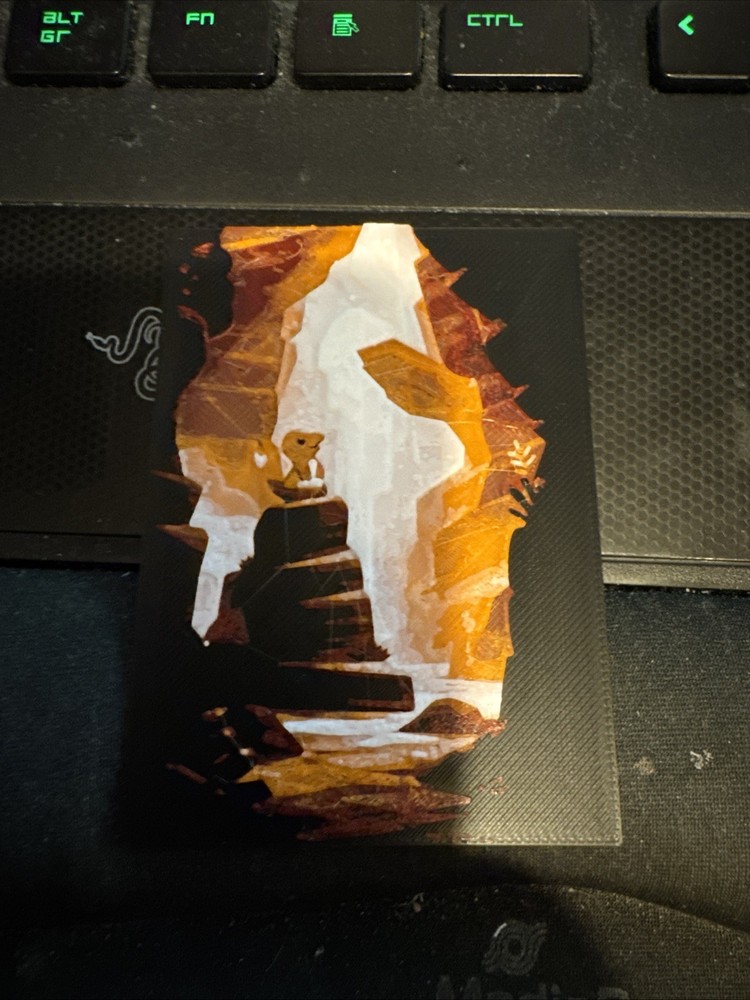 Small Charmander 151 AR 3D Print Art Card