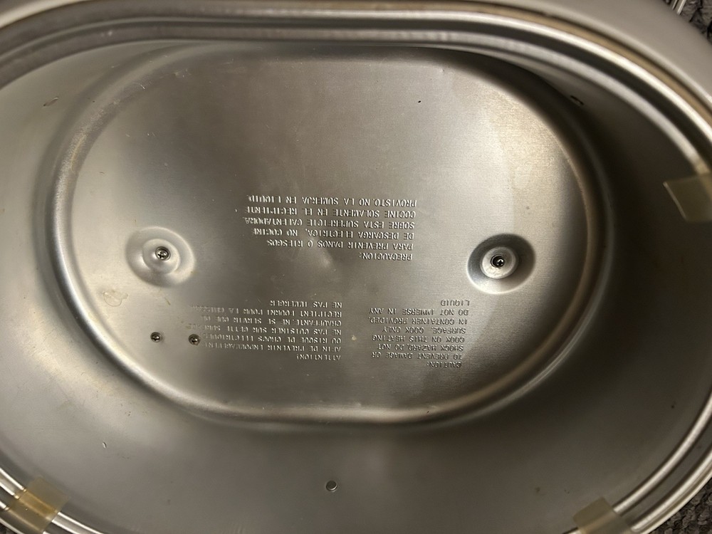 CorningWare SC-60 Electric 6 Quart Digital Programmable Crock Pot Slow Cooker