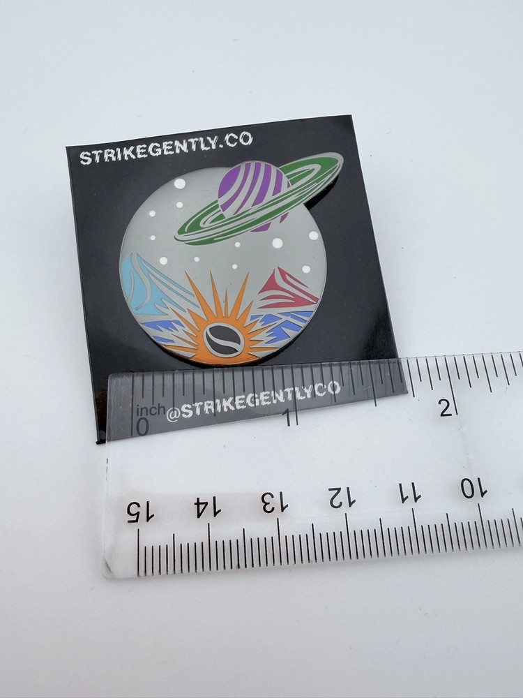 Strike Gently Co. Outer Space Lapel Pin
