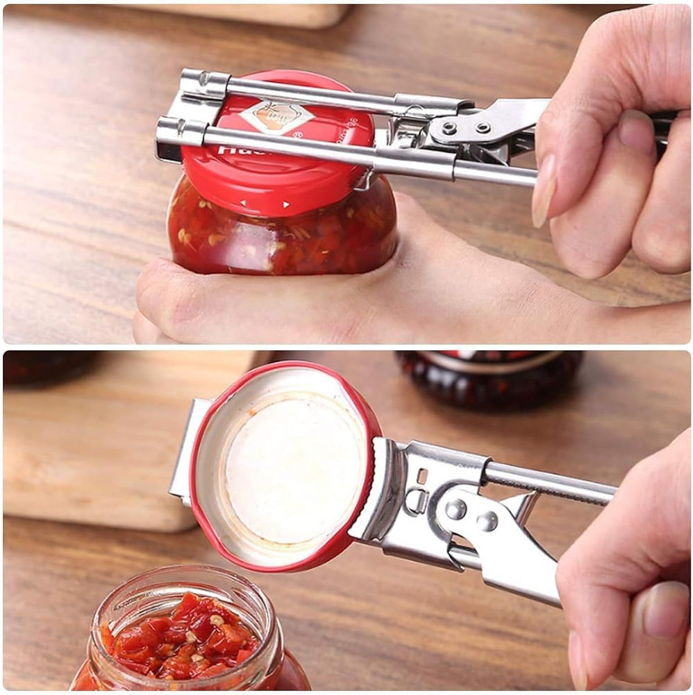 Zengxiaoyun® Master Jar & Bottle Opener, Adjustable Multifunctional Stainless St