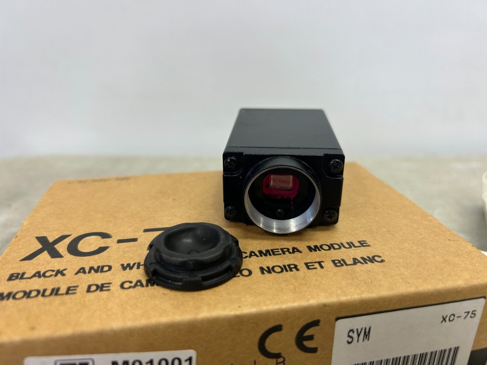 Sony XC-75 CCD industrial Video Camera Module, Black and White