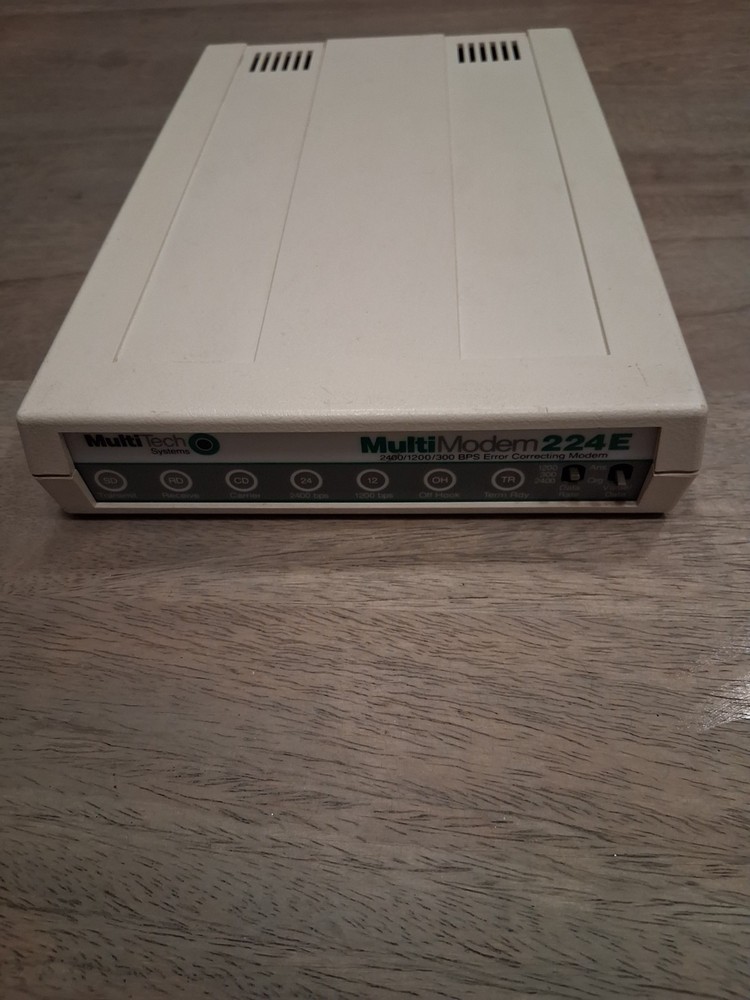 MultiTech Systems Multi Modem 224E 2400/1200/300 - No PSU & Untested