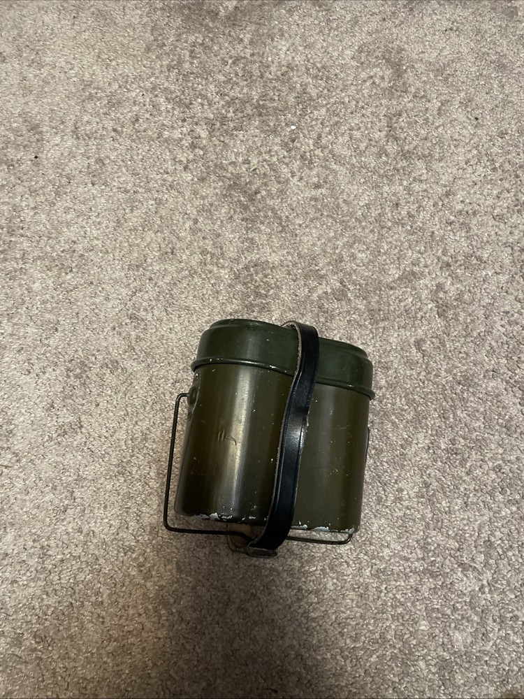 Romanian Army Mess Kit Tin with German Repro Mess Kit Strap